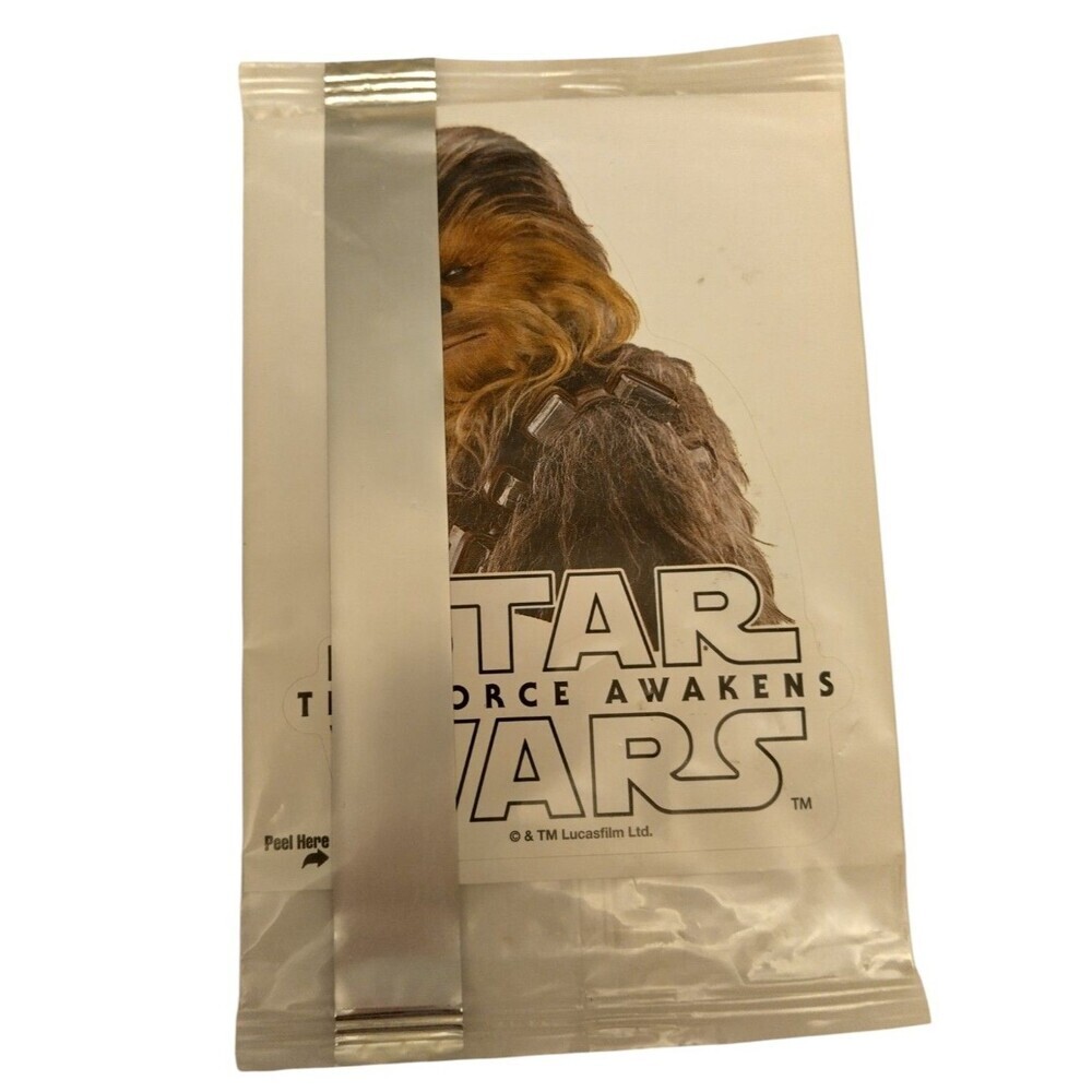 Star Wars The Force Awakens Chewbacca Glow In The Dark Sticker 2015 NEW